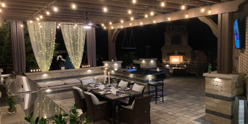 Outdoor Kitchen, Grill Islands, Fire Pits, Outdoor Fireplace, Patio Bar and Water Feature